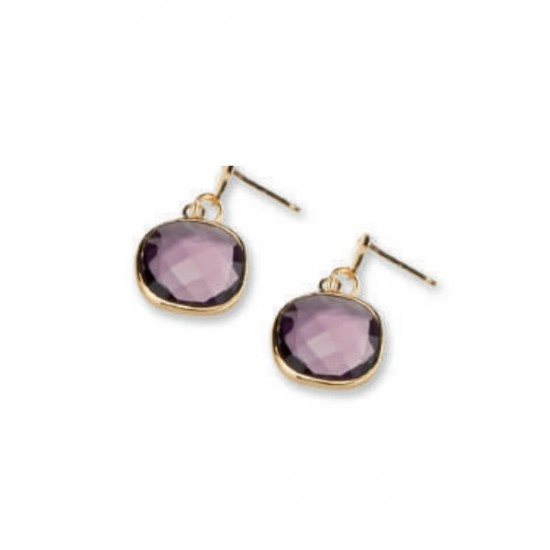 Orecchini Sovrani Donna in Ottone Zircone J6820 - J6820